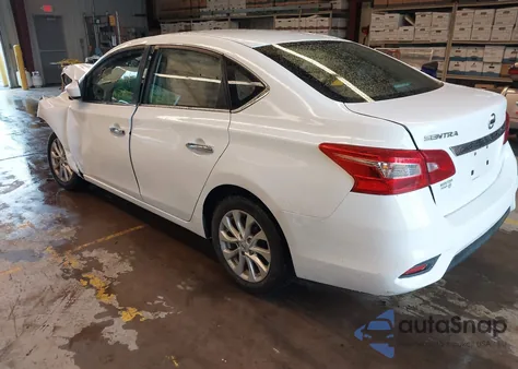 2017 Nissan Sentra S z USA, uszkodzony, nr VIN 3N1AB7APXHY303097